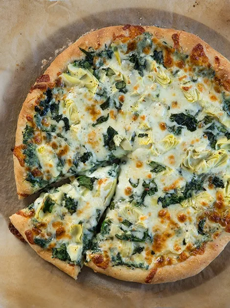 Spinach Pizza